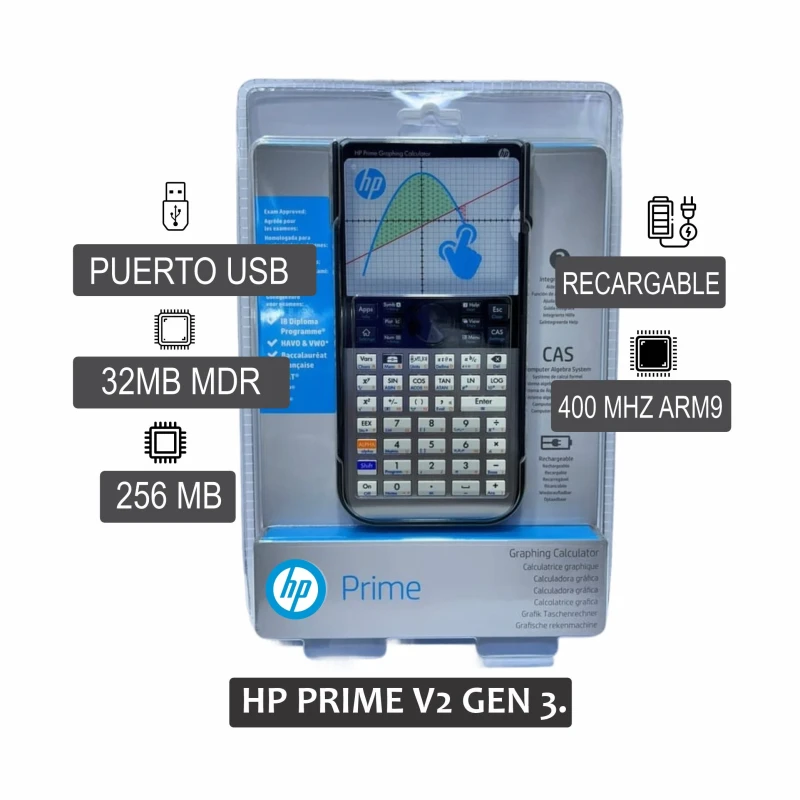 Calculadora científica HP Prime