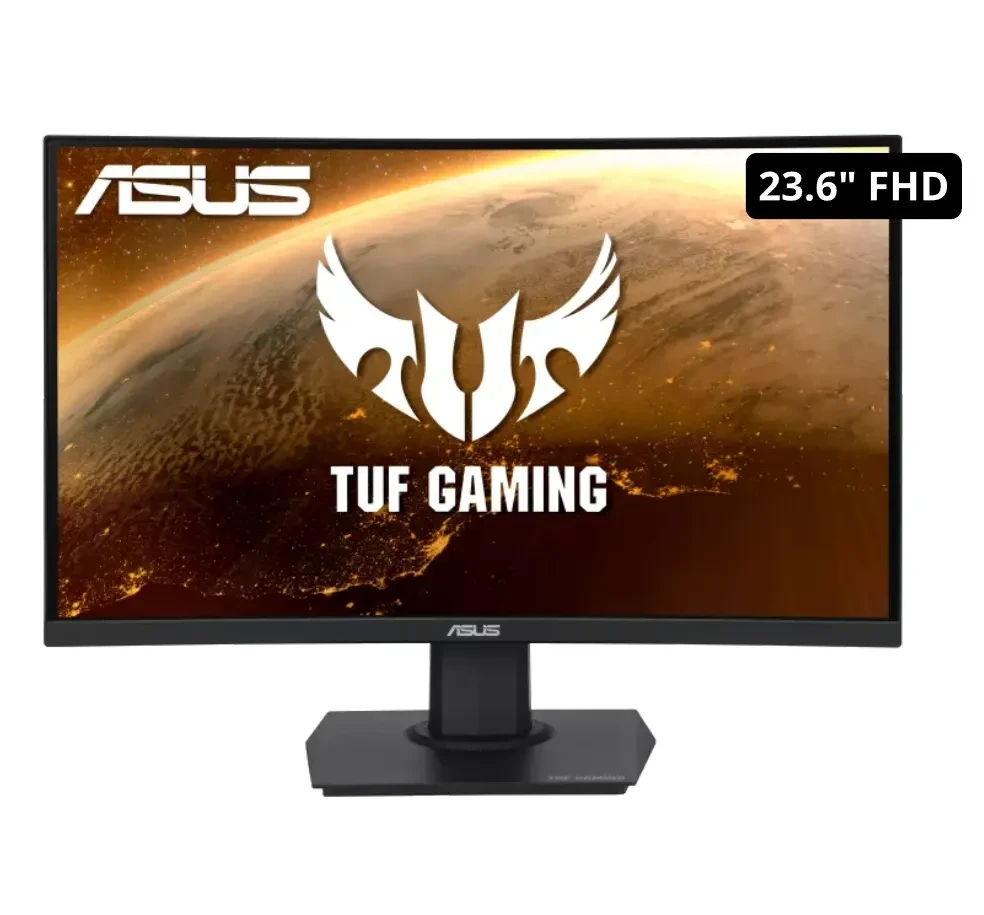 Monitor ASUS TUF Gaming VG24VQE 23.6″ Curvo 1500R LED VA 165Hz, HDMIx2, DPx2, Earphonex1
