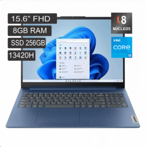 Laptop Lenovo V15 G4 Intel Core I5 13va Gen RAM 8GB SSD 256GB Pantalla15.6″ Full HD