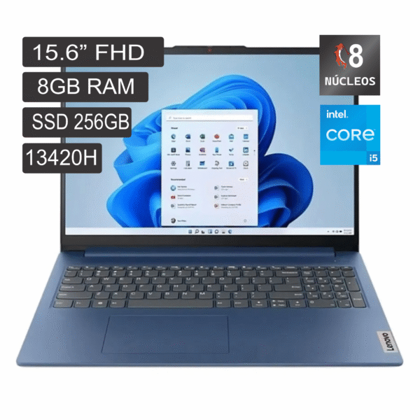 Laptop Lenovo V15 G4 Intel Core I5 13va Gen RAM 8GB SSD 256GB Pantalla15.6″ Full HD